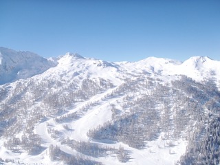 Wagrain bjerge vinter